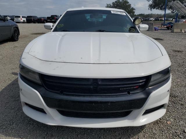 2C3CDXAG9FH795953 - 2015 DODGE CHARGER POLICE WHITE photo 5