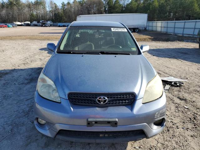 2T1KR32E25C507522 - 2005 TOYOTA COROLLA MA XR BLUE photo 5
