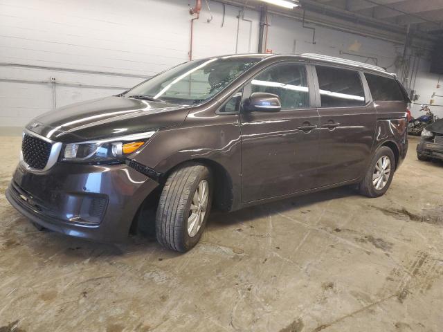 KNDMB5C16J6379162 - 2018 KIA SEDONA LX BROWN photo 1