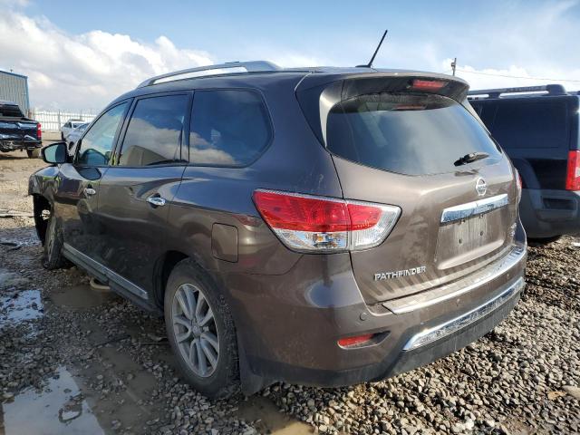5N1AR2MM5FC700960 - 2015 NISSAN PATHFINDER S 棕色 照片 2