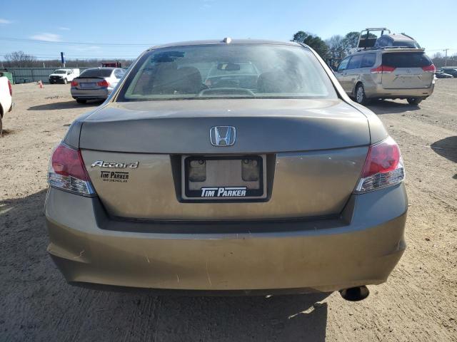 1HGCP268X8A128500 - 2008 HONDA ACCORD EXL TAN photo 6