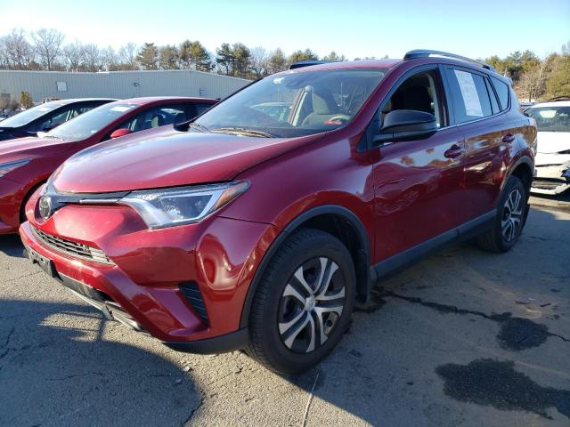 JTMBFREV0JD257301 - 2018 TOYOTA RAV4 LE RED photo 1