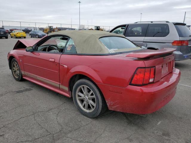 1FAFP44472F120765 - 2002 FORD MUSTANG RED photo 2