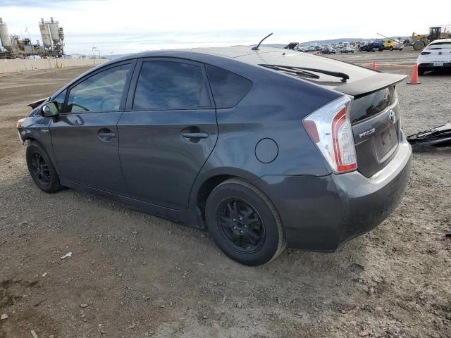 JTDKN3DU4D1615983 - 2013 TOYOTA PRIUS CHARCOAL photo 2