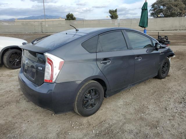 JTDKN3DU4D1615983 - 2013 TOYOTA PRIUS CHARCOAL photo 3