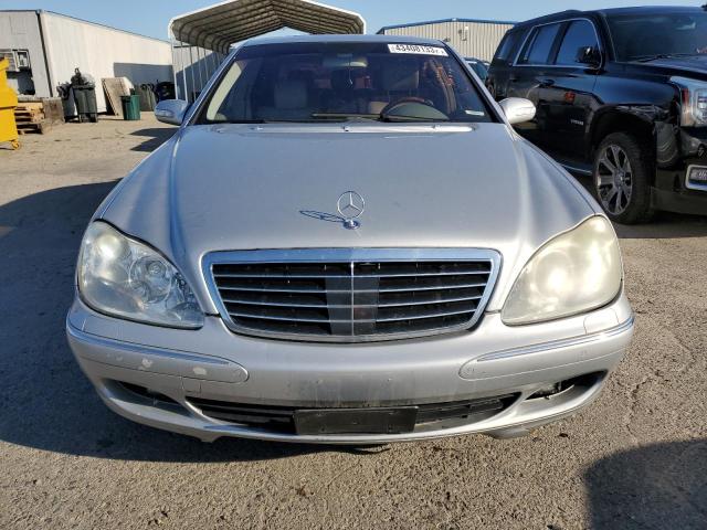 WDBNG84J35A445528 - 2005 MERCEDES-BENZ S 500 4MATIC SILVER photo 5