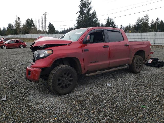 5TFDY5F19HX597952 - 2017 TOYOTA TUNDRA CREWMAX SR5 RED photo 1