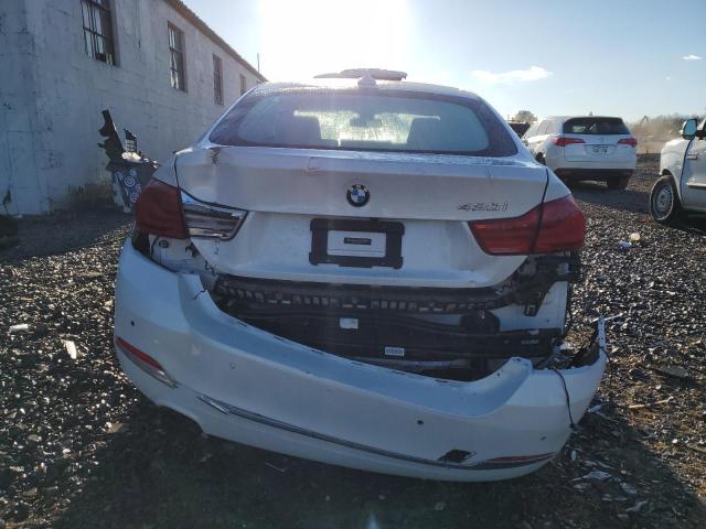 WBA4J1C58JBG77119 - 2018 BMW 430I GRAN COUPE WHITE photo 6