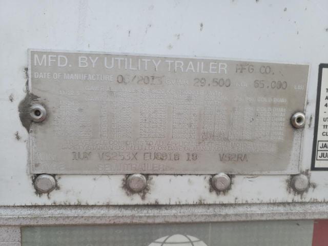 1UYVS253XEU891818 - 2014 UTILITY TRAILER WHITE photo 10