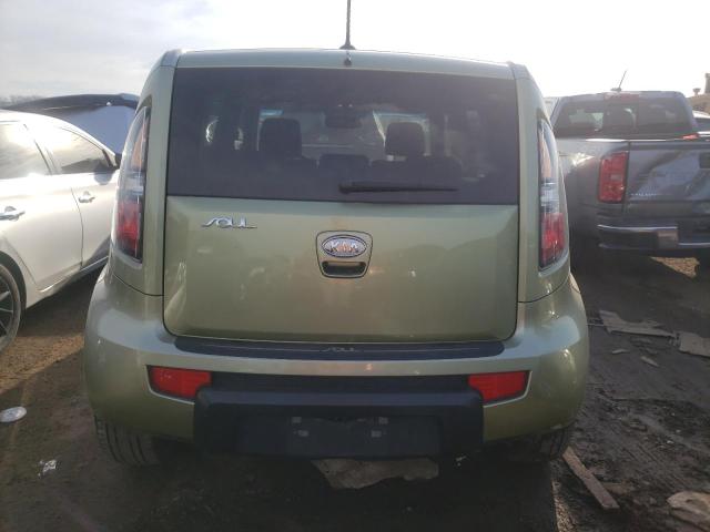 KNDJT2A23A7106524 - 2010 KIA SOUL + GREEN photo 6