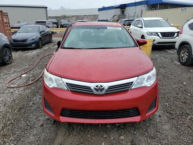 4T1BF1FK3EU867393 - 2014 TOYOTA CAMRY L RED photo 5