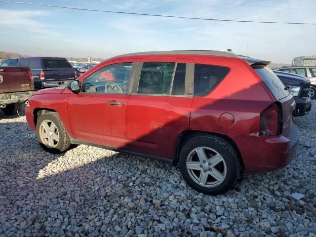 1J8FF47W17D179963 - 2007 JEEP COMPASS RED photo 2