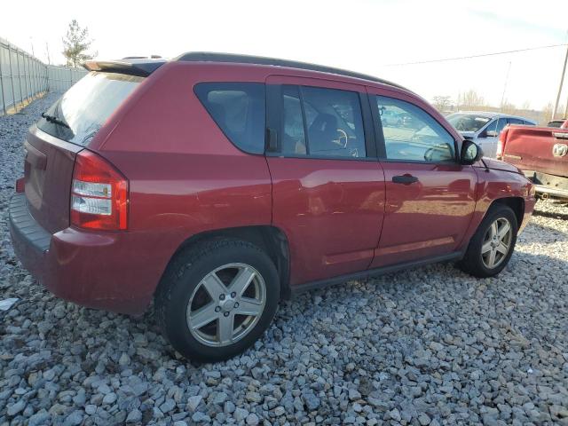 1J8FF47W17D179963 - 2007 JEEP COMPASS RED photo 3