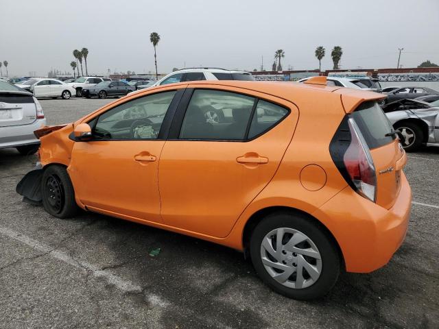 JTDKDTB38F1089731 - 2015 TOYOTA PRIUS C ORANGE photo 2