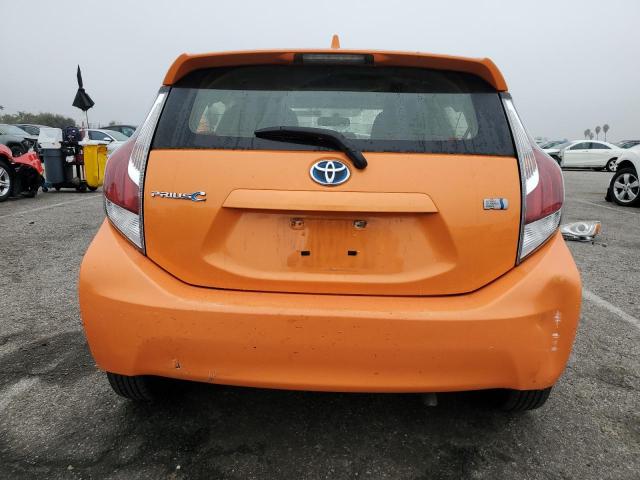 JTDKDTB38F1089731 - 2015 TOYOTA PRIUS C ORANGE photo 6