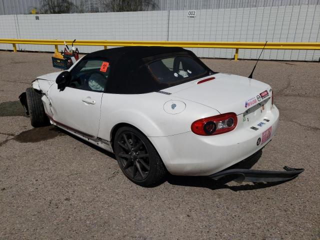 JM1NC2LF3E0237484 - 2014 MAZDA MX-5 MIATA CLUB WHITE photo 2