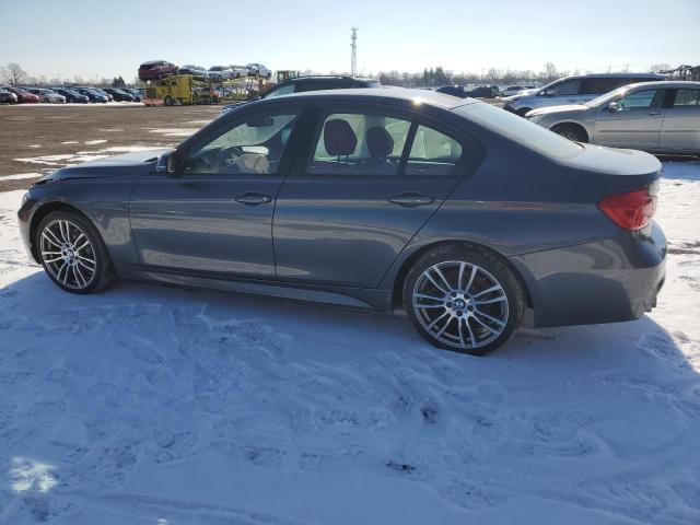 WBA8D9G31HNU64602 - 2017 BMW 330 XI GRAY photo 2