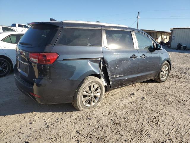 KNDMB5C16H6301152 - 2017 KIA SEDONA LX BLUE photo 3