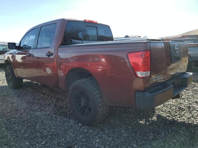 1N6AA07B44N507465 - 2004 NISSAN TITAN XE RED photo 2