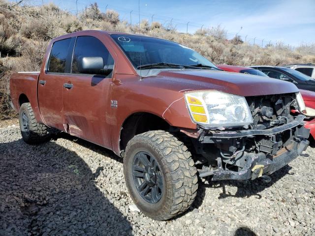 1N6AA07B44N507465 - 2004 NISSAN TITAN XE RED photo 4