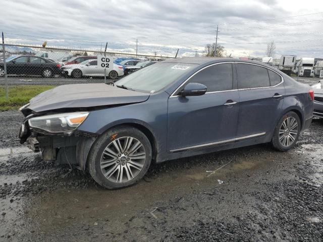 KNALN4D78E5160454 - 2014 KIA CADENZA PREMIUM GRAY photo 1