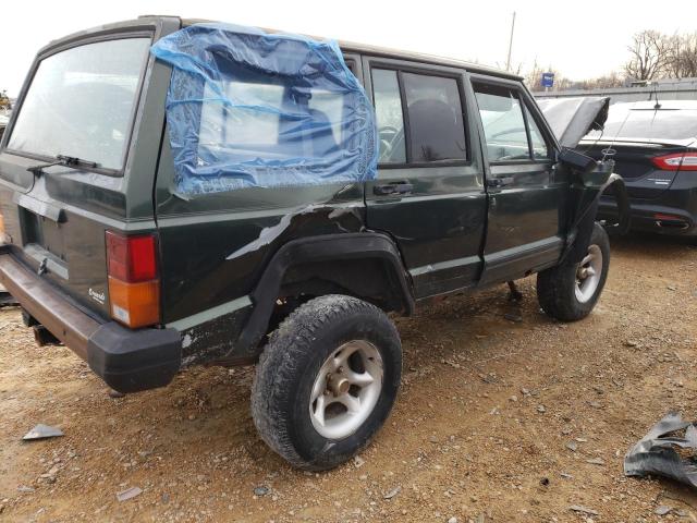 1J4FJ28S0SL670538 - 1995 JEEP CHEROKEE SE GREEN photo 3