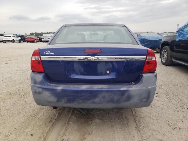 1G1ZS58F57F108640 - 2007 CHEVROLET MALIBU LS BLUE photo 6