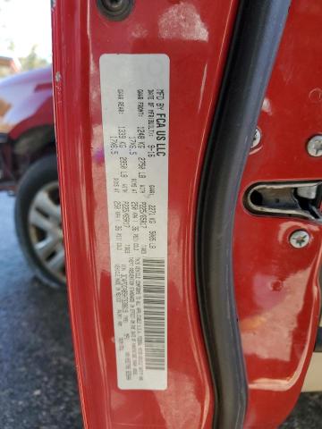 3C4PDCAB5HT539619 - 2017 DODGE JOURNEY SE RED photo 12