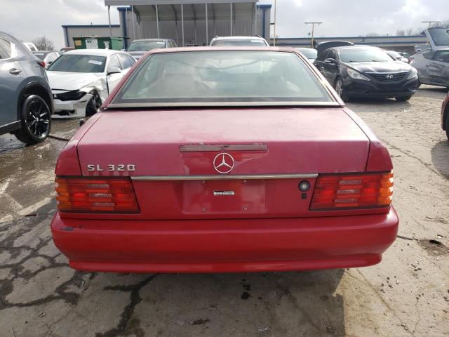 WDBFA63E3RF088603 - 1994 MERCEDES-BENZ SL 320 RED photo 6