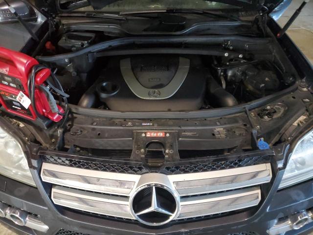 4JGBF7BE7BA690105 - 2011 MERCEDES-BENZ GL 450 4MATIC GRAY photo 12