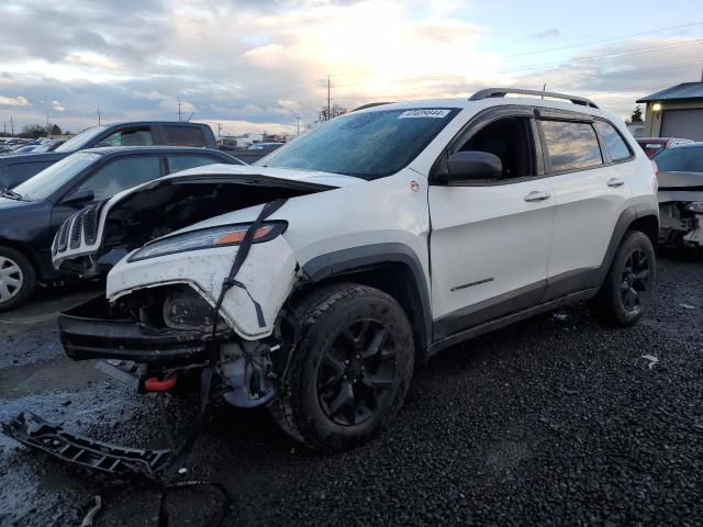 1C4PJMBB4GW322780 - 2016 JEEP CHEROKEE TRAILHAWK WHITE photo 1