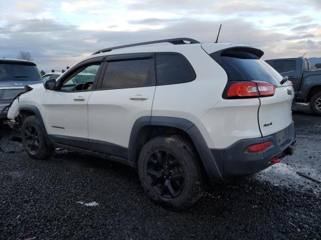 1C4PJMBB4GW322780 - 2016 JEEP CHEROKEE TRAILHAWK WHITE photo 2