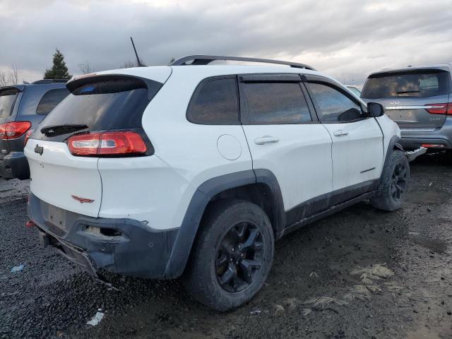 1C4PJMBB4GW322780 - 2016 JEEP CHEROKEE TRAILHAWK WHITE photo 3