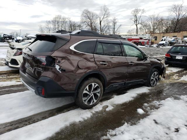 4S4BTGPDXL3186212 - 2020 SUBARU OUTBACK TOURING LDL BROWN photo 3