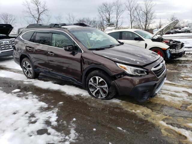 4S4BTGPDXL3186212 - 2020 SUBARU OUTBACK TOURING LDL BROWN photo 4