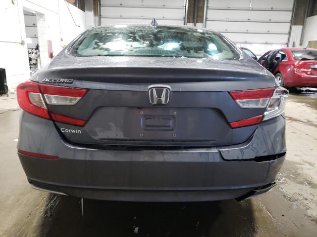 1HGCV1F56JA070610 - 2018 HONDA ACCORD EXL GRAY photo 6