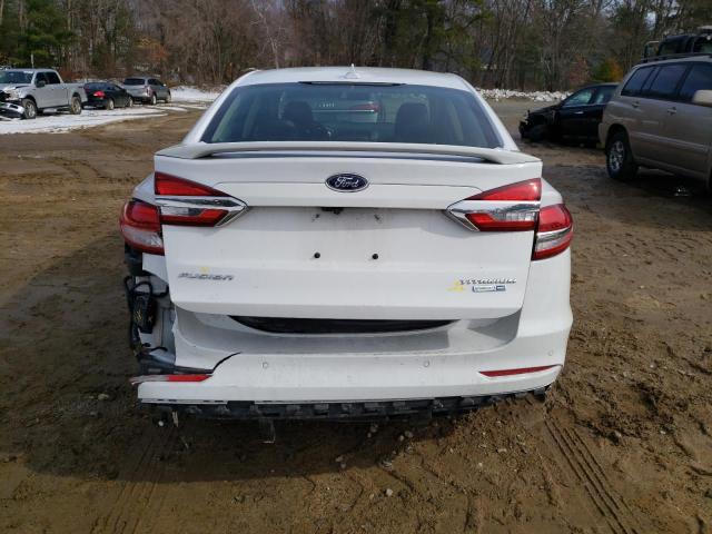 3FA6P0D95LR199572 - 2020 FORD FUSION TITANIUM WHITE photo 6