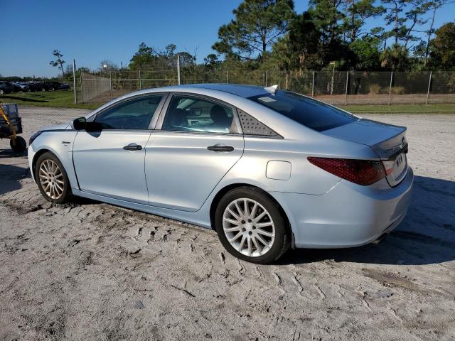 5NPEC4AC9DH654789 - 2013 HYUNDAI SONATA SE BLUE photo 2