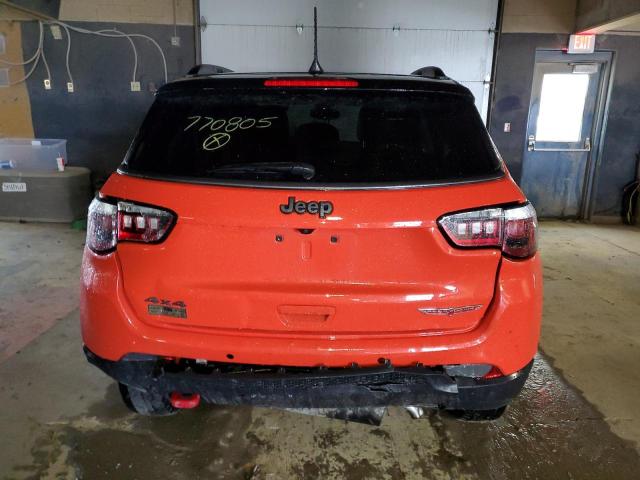 3C4NJDDB5KT770805 - 2019 JEEP COMPASS TRAILHAWK ORANGE photo 6