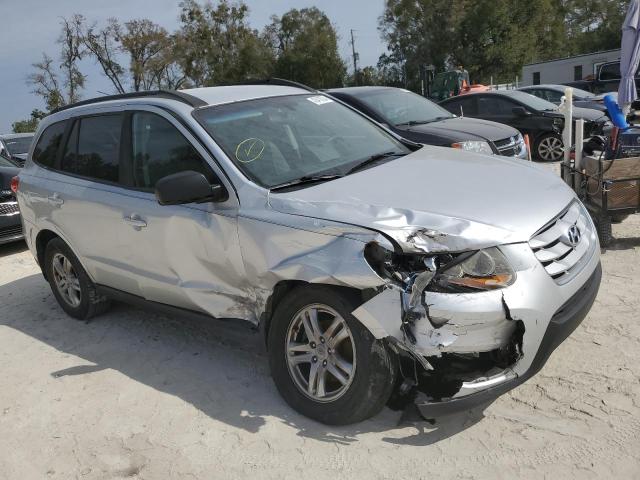 5XYZG3ABXBG080568 - 2011 HYUNDAI SANTA FE GLS SILVER photo 4