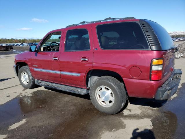 1GKEK13V04J163278 - 2004 GMC YUKON RED photo 2