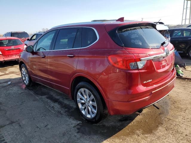 LRBFXBSA3HD071493 - 2017 BUICK ENVISION ESSENCE RED photo 2