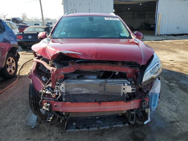 LRBFXBSA3HD071493 - 2017 BUICK ENVISION ESSENCE RED photo 5