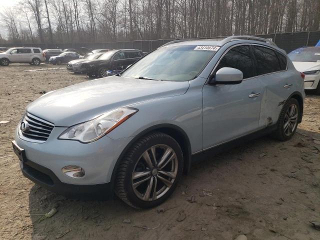 JN1AJ0HR0BM851007 - 2011 INFINITI EX35 BASE Կապույտ լուսանկար 1