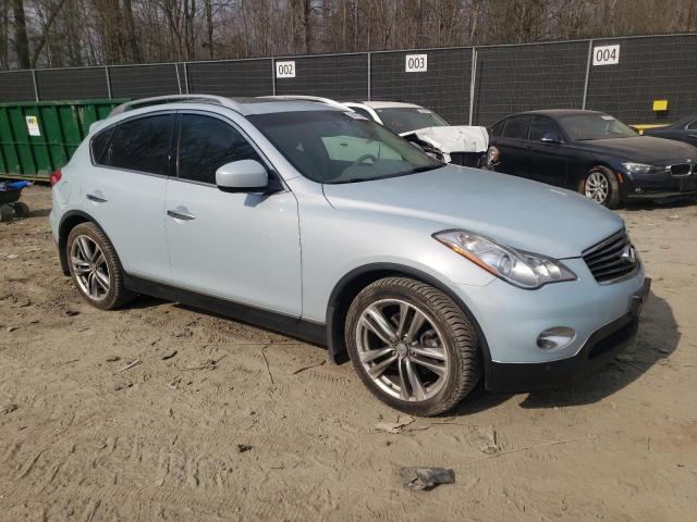 JN1AJ0HR0BM851007 - 2011 INFINITI EX35 BASE Կապույտ լուսանկար 4
