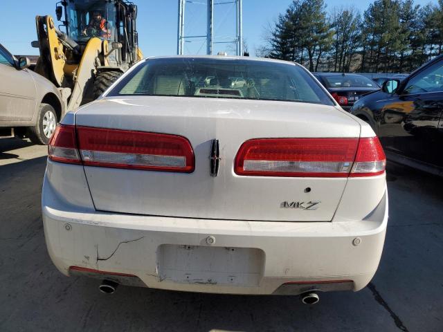 3LNHL2JC8BR776101 - 2011 LINCOLN MKZ WHITE photo 6