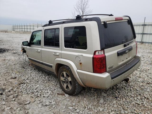 1J8HG48K17C510077 - 2007 JEEP COMMANDER TAN photo 3