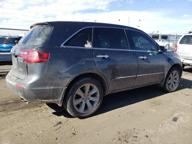 2HNYD2H85DH516993 - 2013 ACURA MDX ADVANCE GRAY photo 3