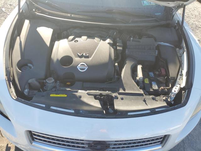 1N4AA5AP2BC851671 - 2011 NISSAN MAXIMA S WHITE photo 11