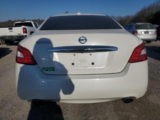 1N4AA5AP2BC851671 - 2011 NISSAN MAXIMA S WHITE photo 6